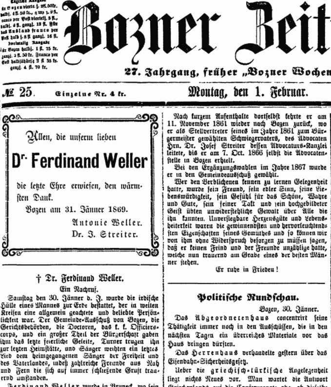 Wer war Ferdinand&nbsp;Weller?