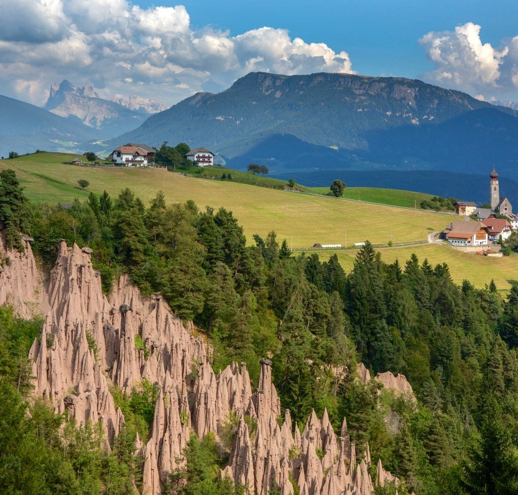 Geologie der Erdpyramiden am Ritten, in Toblach und in Segonzano