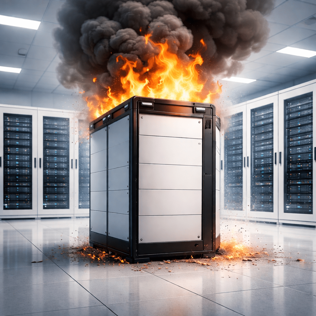 Brandschutz und Gefahren bei Lithium-Ionen-Batterien