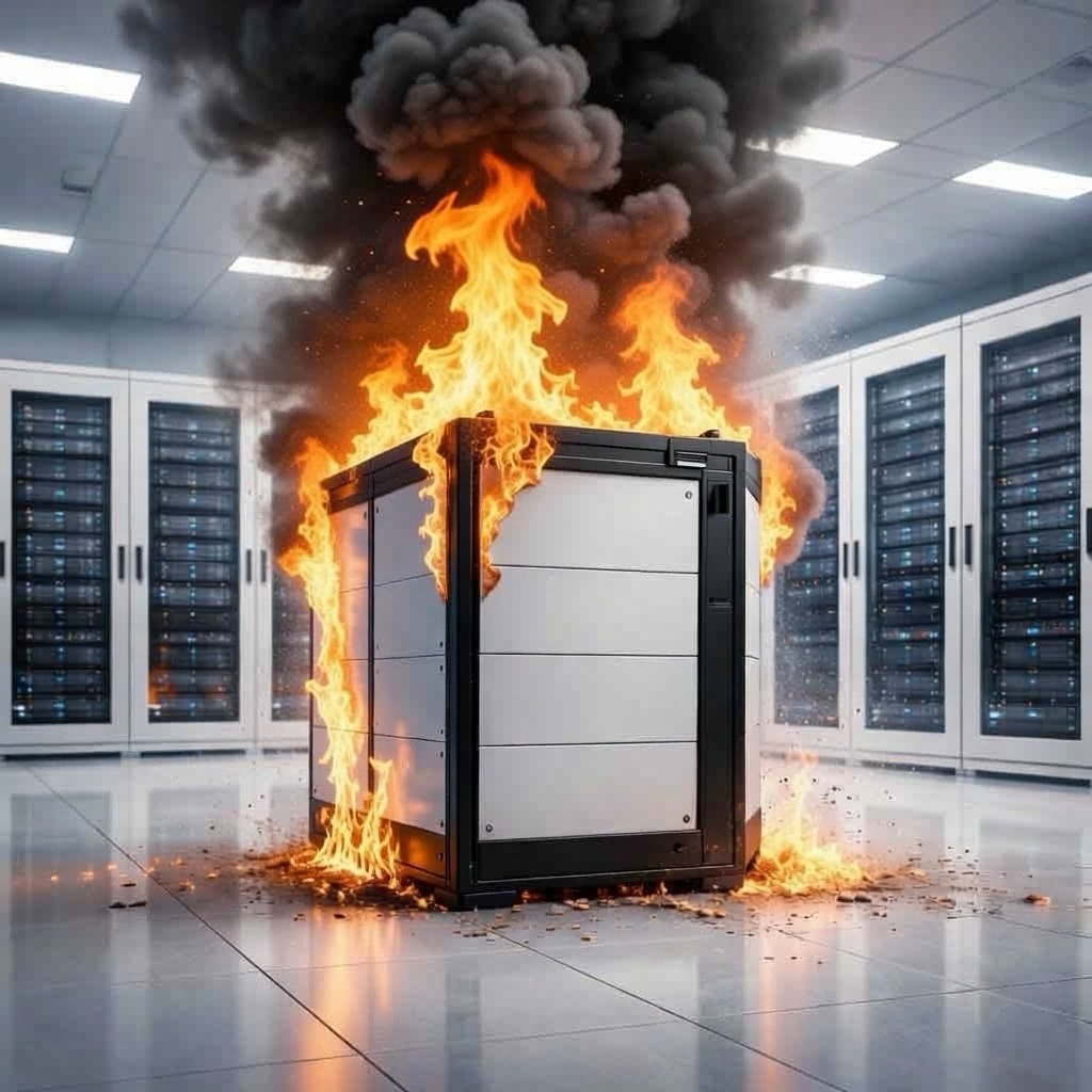 Protezione antincendio e rischi connessi alle batterie agli ioni di&nbsp;litio