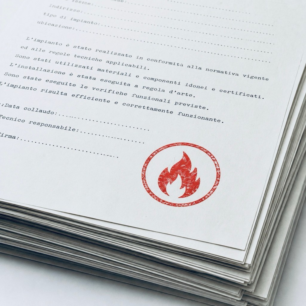 Abnahmeprüfung der Brandschutzanlagen nach italienischem Brandschutzrecht
